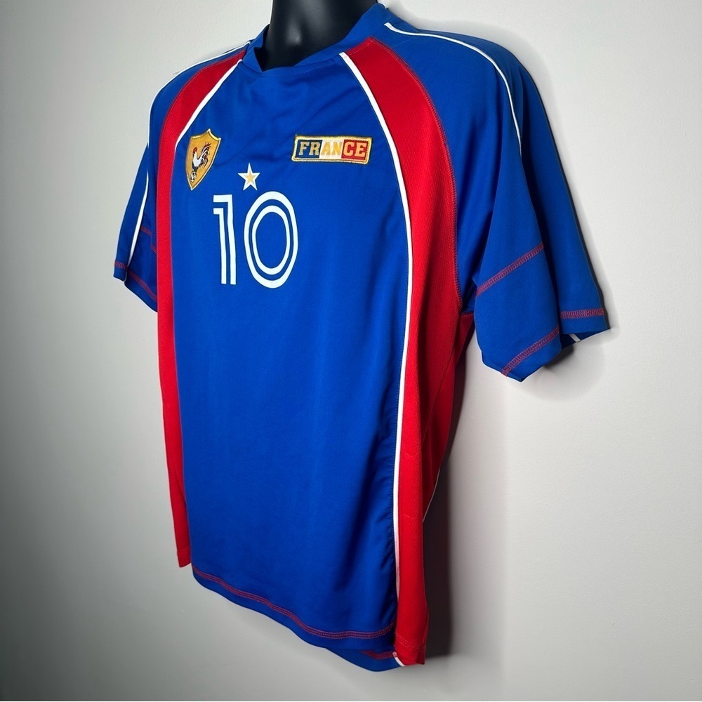 France Official Jersey #10 Zinedine Zidane